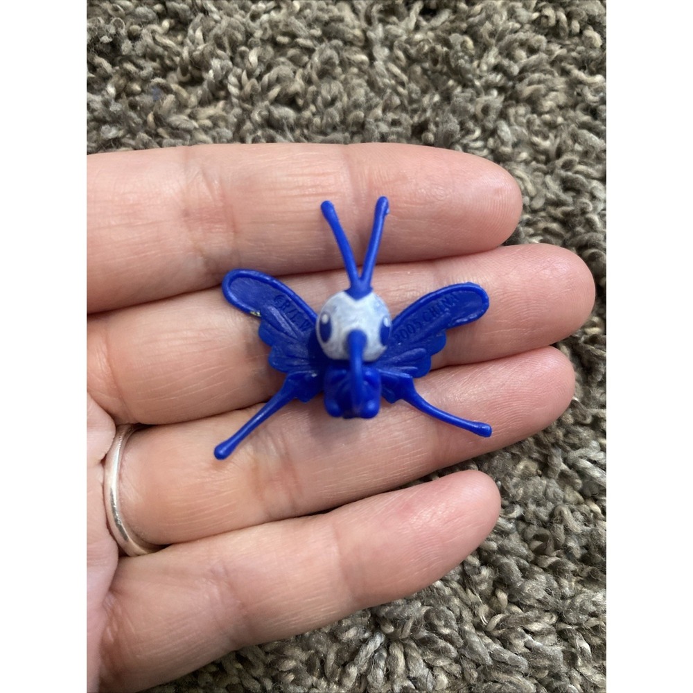 Pokemon 2000s Mini Vinyl RL Miniature Size Butterfree Venomoth Action Figure